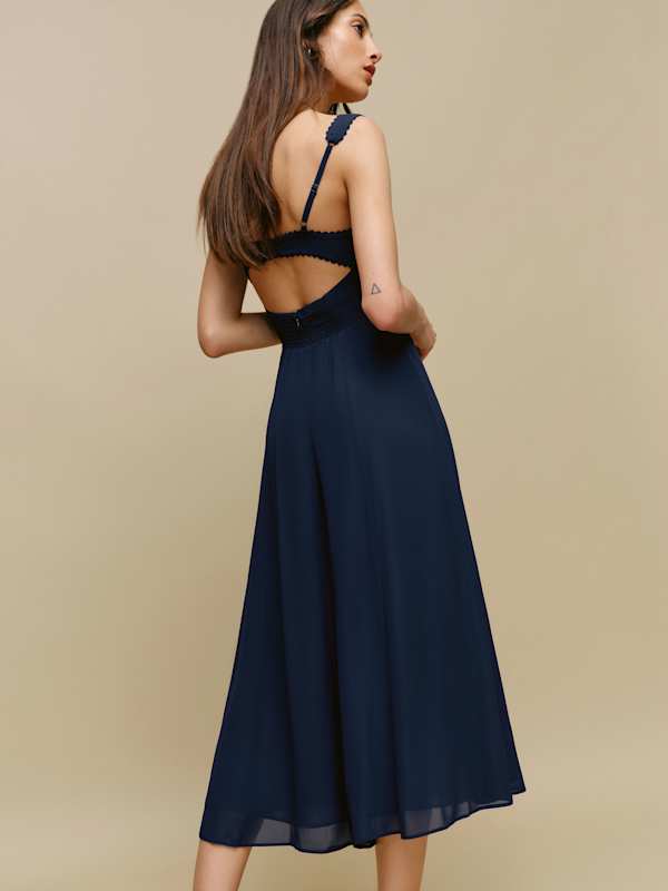 Lela Dress - Navy