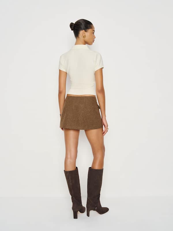 Bentley Cotton Polo Sweater - Fior Di Latte