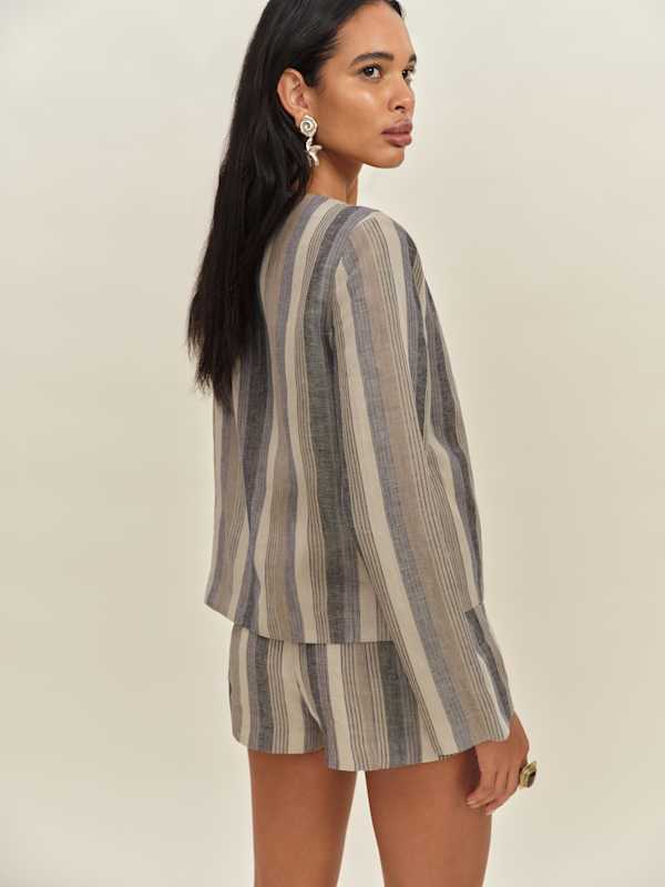Lucia Jacket - Cannes Stripe
