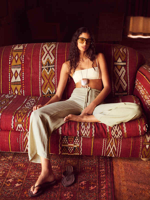 Pantalon Avery - Bl&eacute;