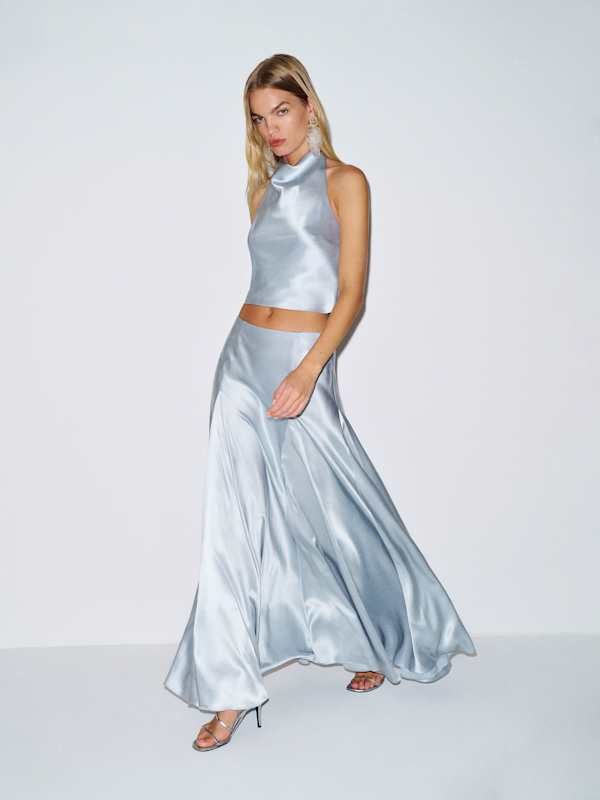 Sera Silk Two Piece - Mineral