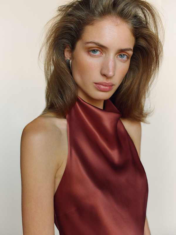 Sera Silk Two Piece - Rosewood