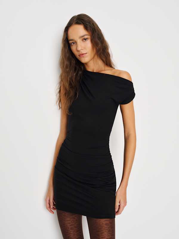 Belle Knit Dress - Black