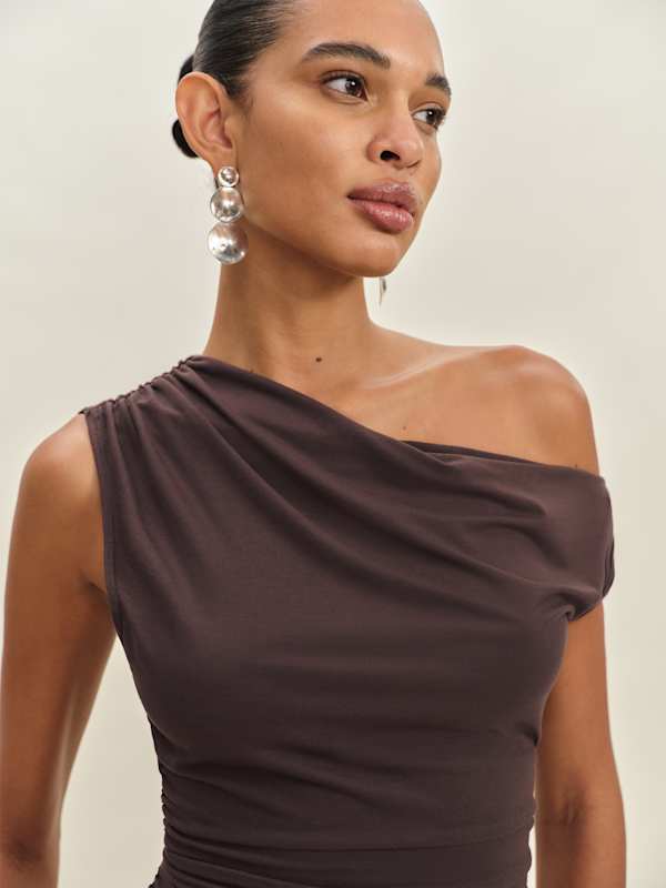 Belle Knit Dress - Mole