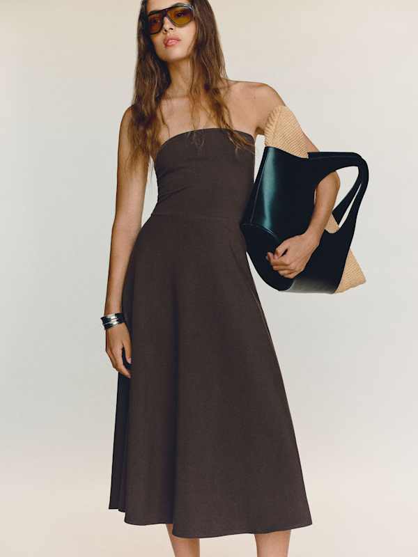 Lora Knit Dress - Mole