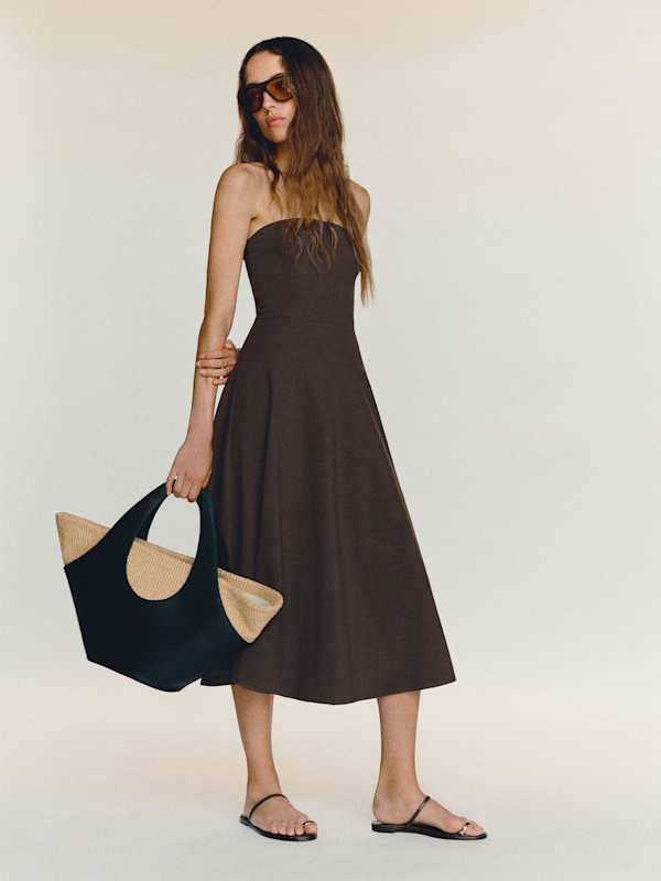 Lora Knit Dress - Mole