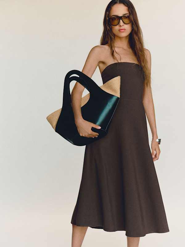 Lora Knit Dress - Mole