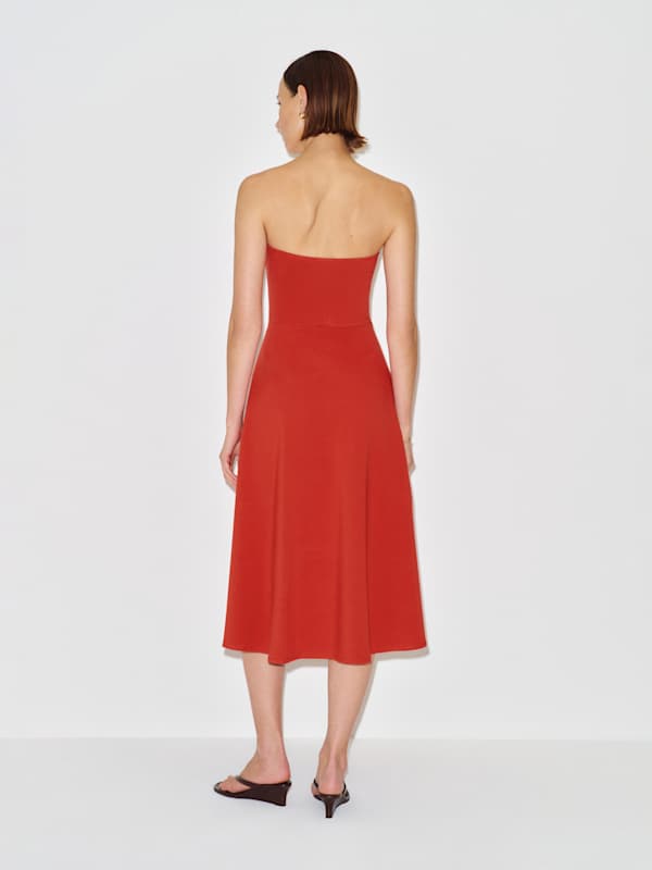 Lora Knit Dress - Sundried Tomato