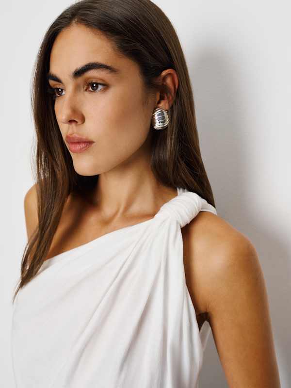 Harvey Knit Top - White