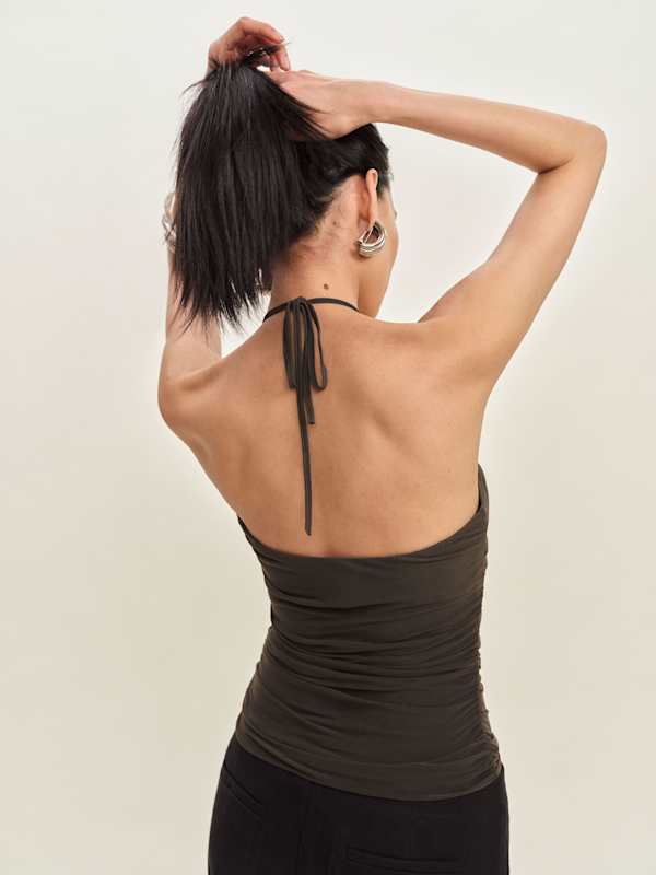 Lyle Knit Top - Grey