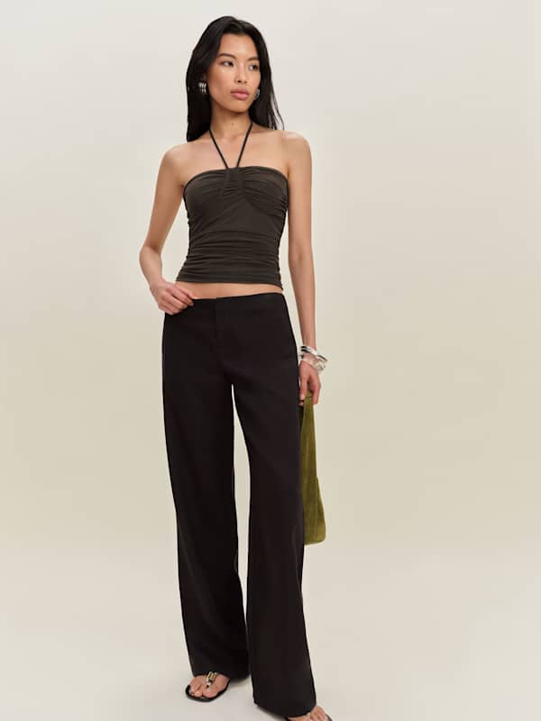 Lyle Knit Top - Grey