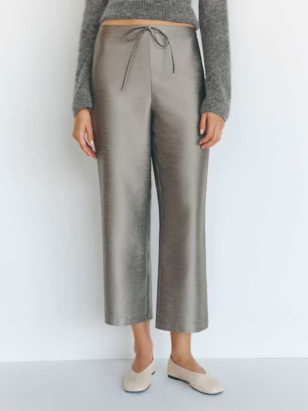 Olina Cropped Pant - Mercury