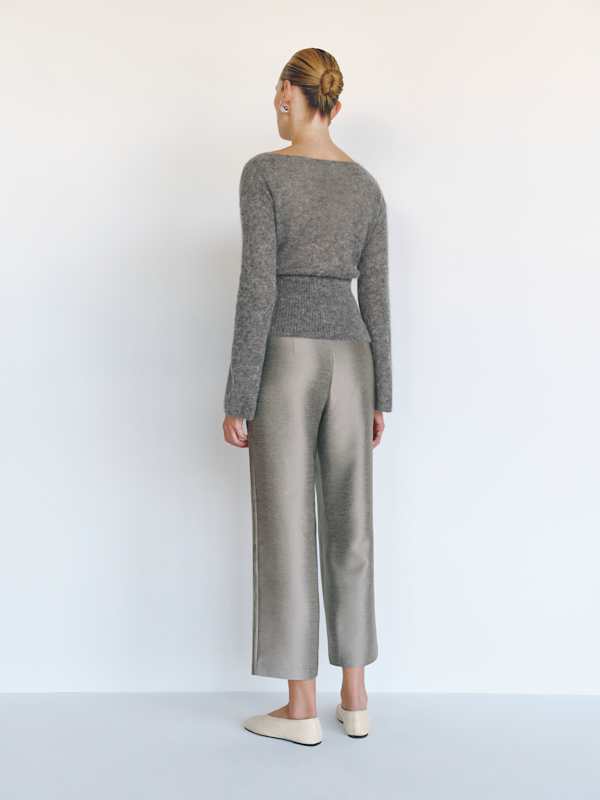 Olina Cropped Pant - Mercury