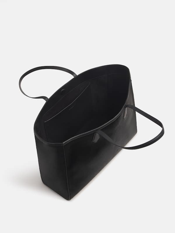 Sofia Tote - Black Haircalf