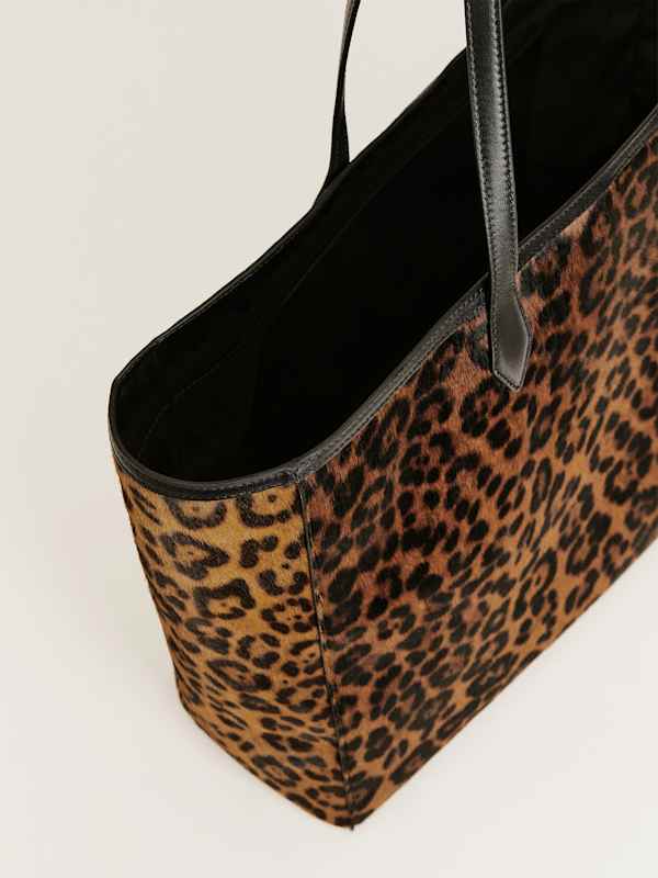 Sofia Tote - Leopard Haircalf