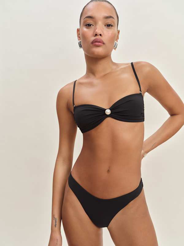 Amore Bikini Bottom - Black