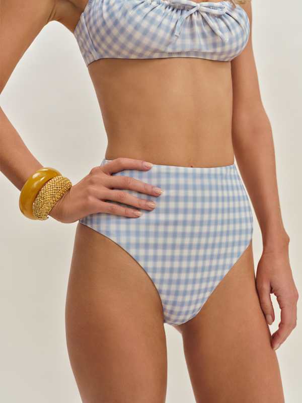 Bas de bikini Ana - Crystal &agrave; carreaux