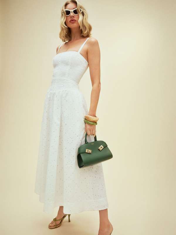 Katarin Dress - White