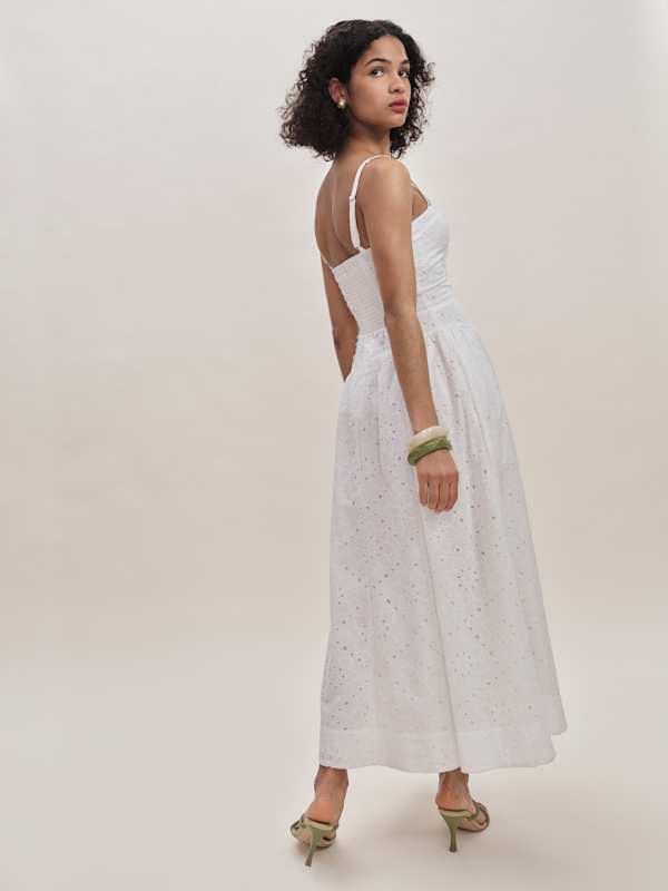 Katarin Dress - White