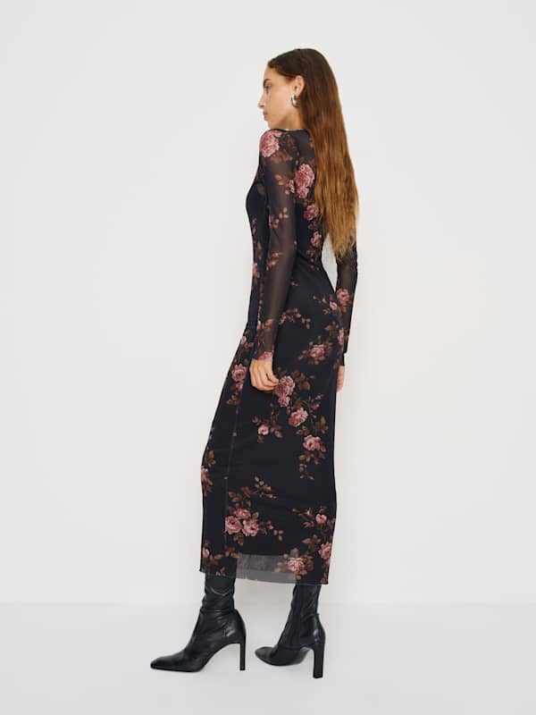 Rene Mesh Knit Dress - Ballad