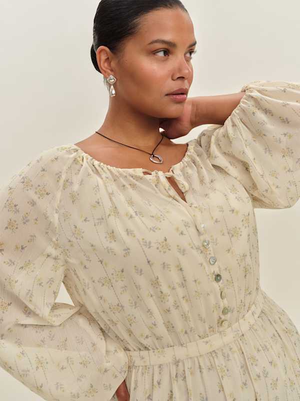 Becca Dress Es - Ditsy