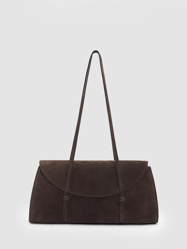 Elena Shoulder Bag - Boss Suede