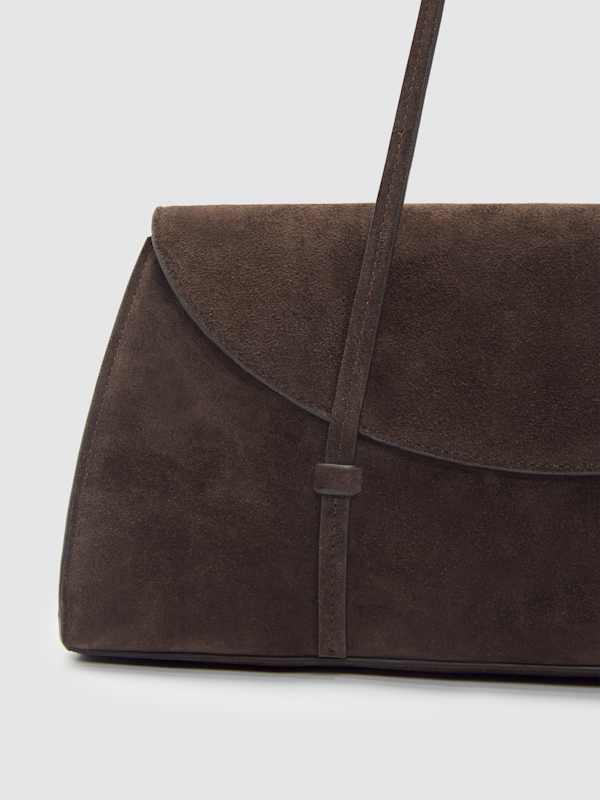 Elena Shoulder Bag - Boss Suede