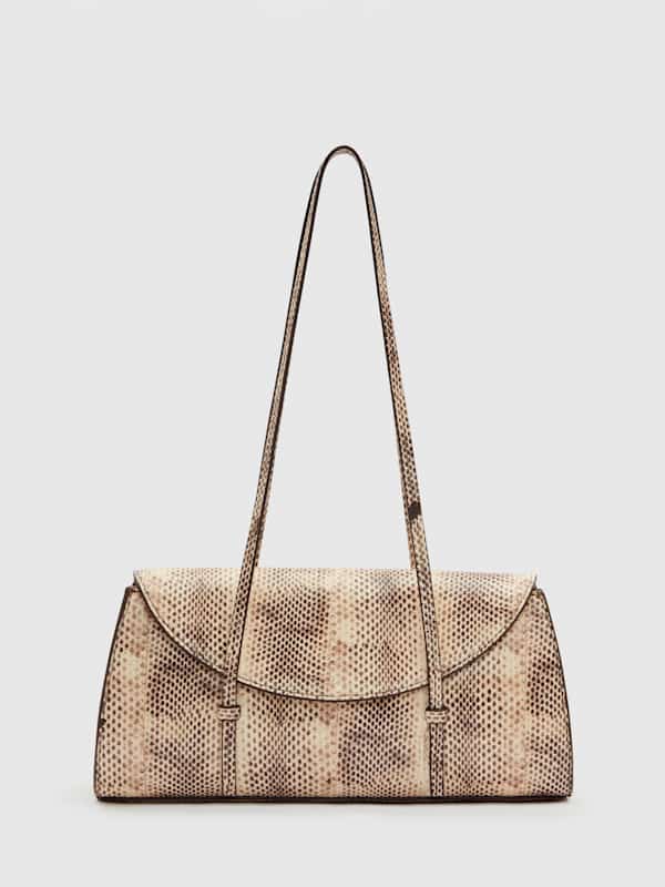 Elena Shoulder Bag - Ombre Snake