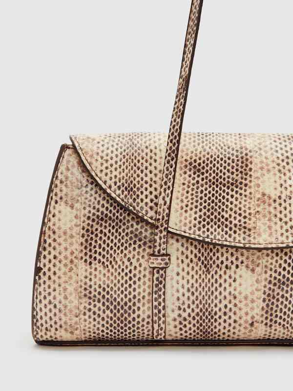 Elena Shoulder Bag - Ombre Snake