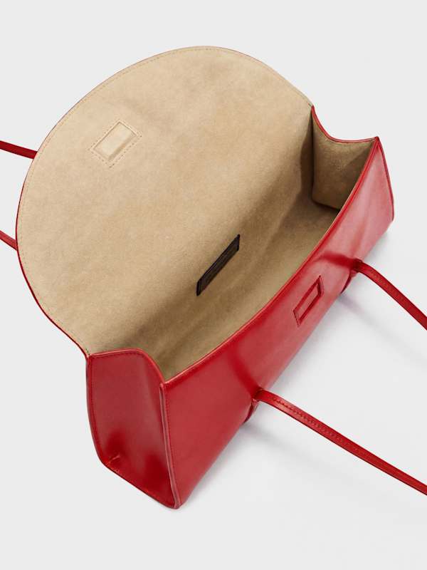 Elena Shoulder Bag - Poppy Leather