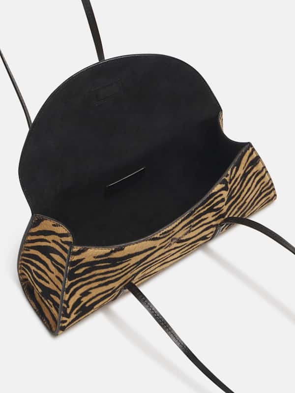 Elena Shoulder Bag - Warm Tiger Haircalf