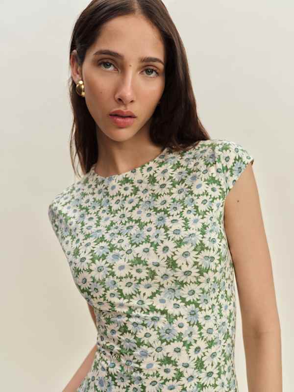 Yves Knit Dress - Daisy Meadow