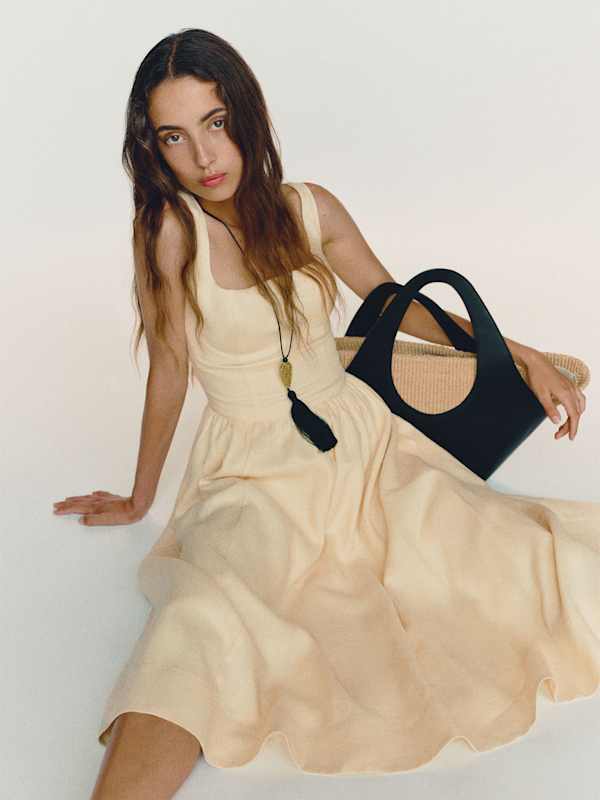 Janu Linen Dress - Sugar