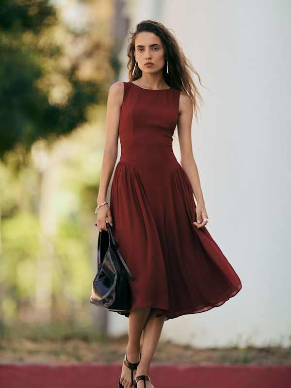 Anelis Dress - Chianti