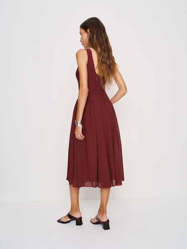 Anelis Dress - Chianti