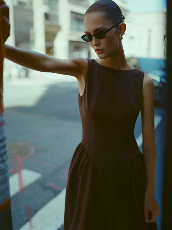 Anelis Dress - Mocha