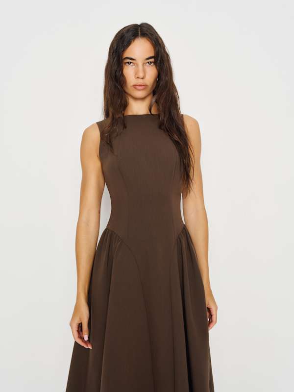Anelis Dress - Mocha