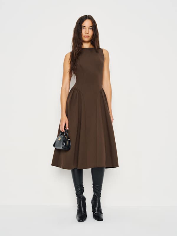 Anelis Dress - Mocha