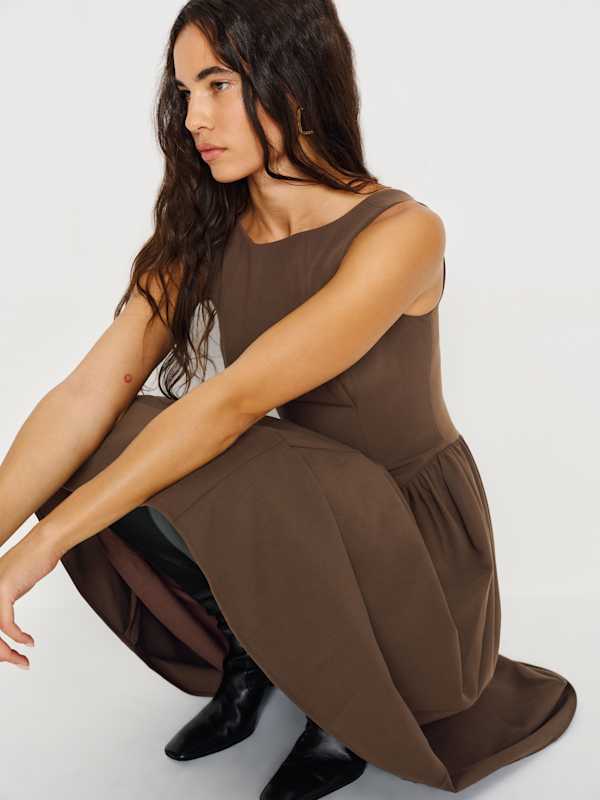 Anelis Dress - Mocha