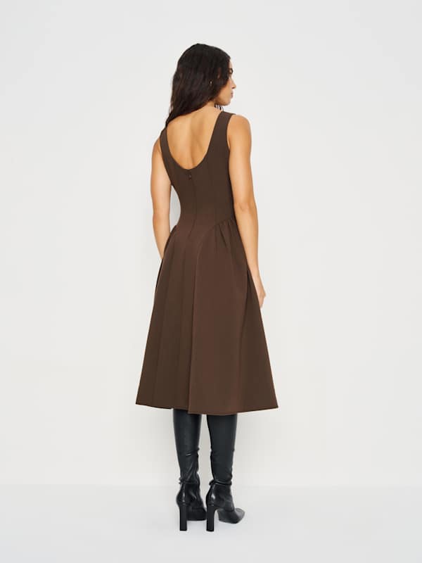 Anelis Dress - Mocha