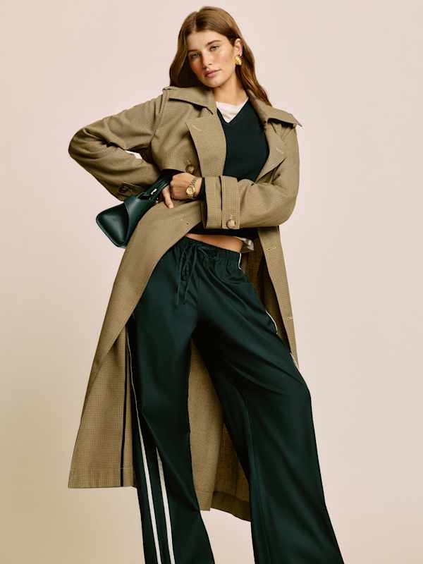 Petites Julien Poplin Pant - Forest