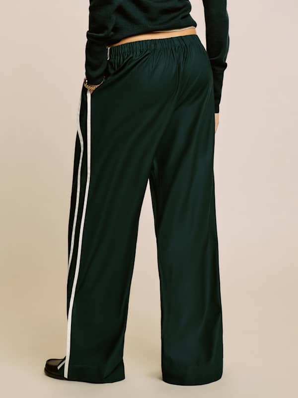 Petites Julien Poplin Pant - Forest