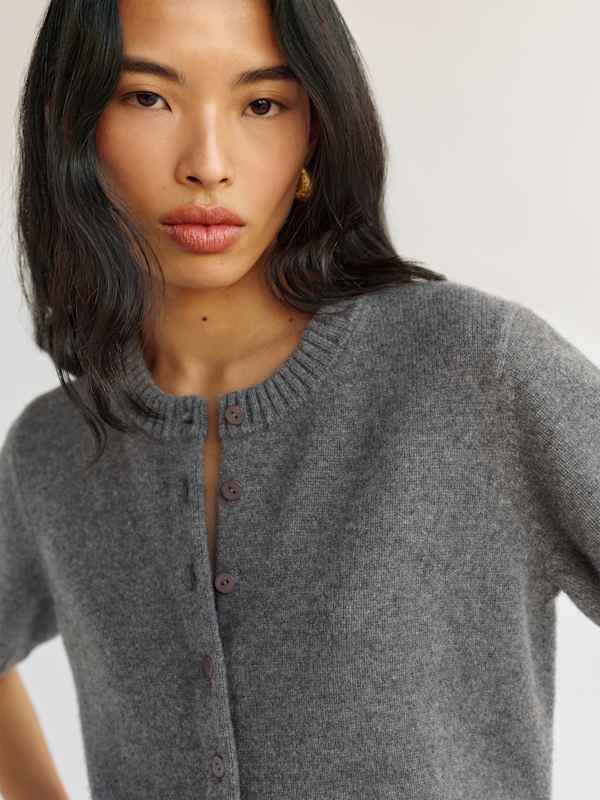 Cardigan en cachemire Maude - Tonnerre