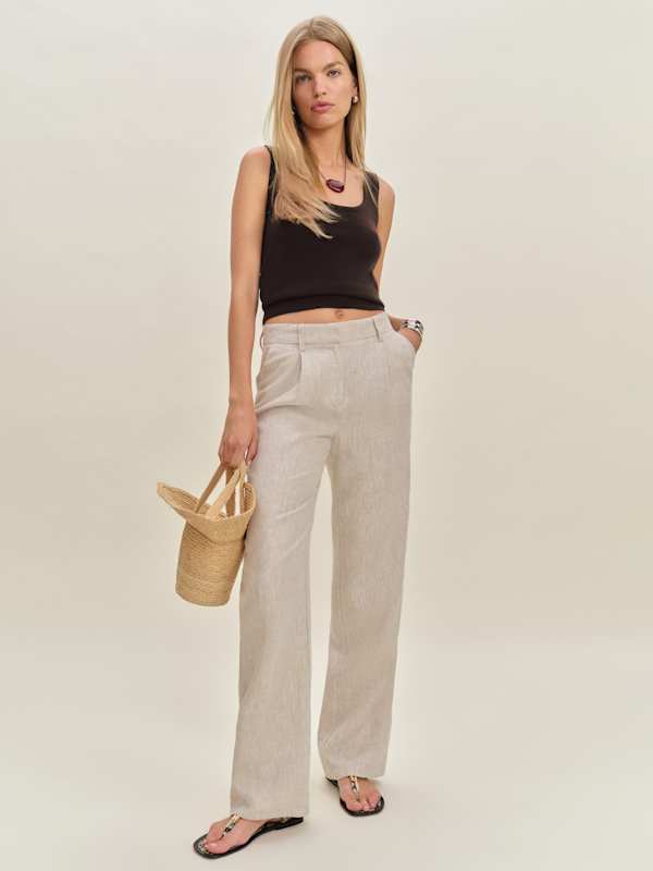 Monaco Cashmere Reversible Tank - Mole