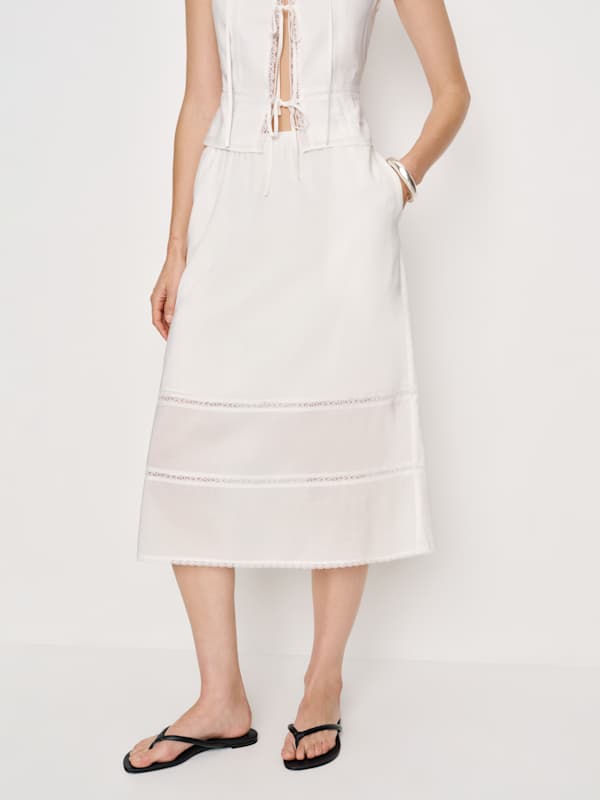 Ainsley Two Piece - White