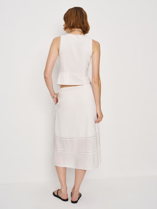 Ainsley Two Piece - White