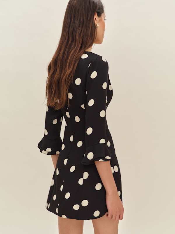Lyssa Dress - Moon Dot