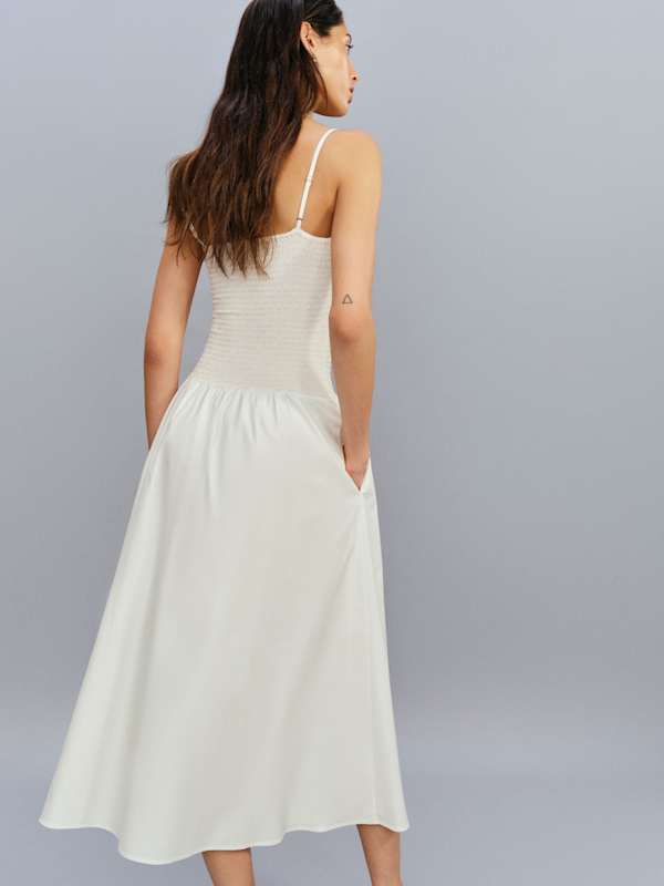 Nellie Knit Dress - Fior Di Latte