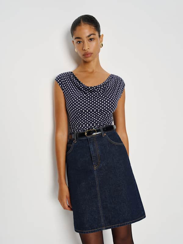 Aletta Knit Top - Dream Dot