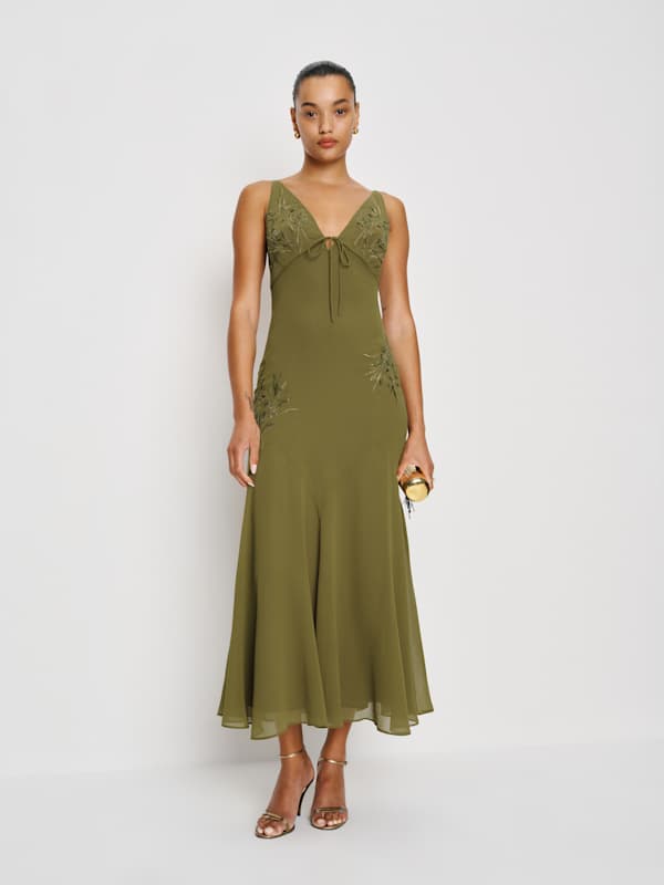 Ziva Dress - Olive